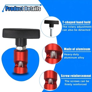 Morsetto di supporto per sollevamento, clip in alluminio per ammortizzatore cofano <span class=keywords><strong>auto</strong></span>, supporto per asta a pressione del bagagliaio, dispositivo anti-schiacciamento per asta di sollevamento - Product Image 3