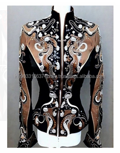 OEM ODM Chaqueta de equitación ecuestre ajustada, cómoda, duradera, transpirable, práctica para propietarios de caballos - Product Image 1