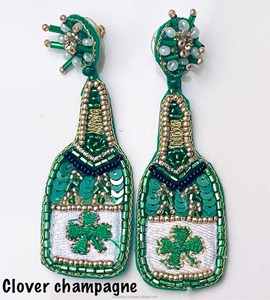 Trendy Bohemian Flower Pattern Party Jewelry Seed <b>Bead</b> Drop Earrings Handmade Statement Beaded Accessory <b>Colorful</b> Funky Gift - Product Image 3