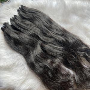 ผมต่อแบบหยักศกธรรมชาติ100% ช่อผมลอนธรรมชาติเรียงตามธรรมชาติมีให้เลือกทุกสีจากเวียดนาม - Product Image 2