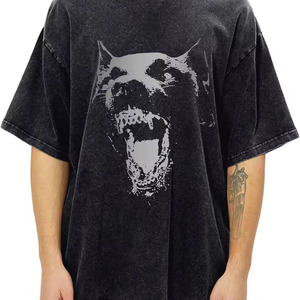 Camisetas Blancas para Hombre 100% Algodón, Impresión Serigráfica, DTF, DTG, para Apliques de Chenilla, Bordado, Lavado Ácido, Multicolor - Product Image 2