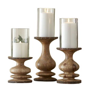 Iron Lantern Candle Holder with <b>White</b> Pillar Candle for Home Decoration - Product Image 6