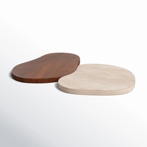 Tabla de Cortar de Madera Rectangular con Asa, Tabla de Cocina de Madera Natural de una Sola Pieza - Product Image 4