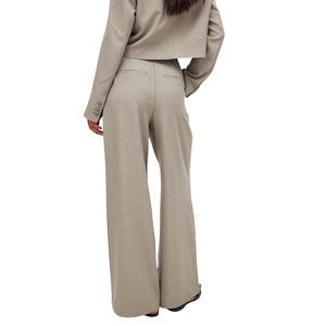 Pantalones Casuales de Cintura Alta para Mujer, Corte Holgado, Transpirables, Elegantes, para Oficina, OEM, ODM, Personalizados, al por Mayor, Ecológicos - Product Image 3