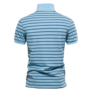 Men Clothing New Fashion Cotton Polyester Polo <b>Shirt</b> Men Stand <b>Collar</b> High Quality Short Sleeve Men Polo <b>T</b>- <b>Shirt</b> For Golf Wears - Product Image 2