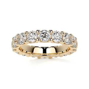 Premium IGI Lab Created <b>Diamond</b> <b>Rings</b> in 14K 18K Solid Gold for Women Engagement Wedding Anniversary Fine Jewelry - Product Image 4