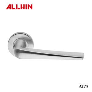 Manija Redonda Moderna para Puerta de Hotel, de Acero Inoxidable o Latón con Roseta, para Aplicaciones en Puertas y Ventanas - Product Image 5