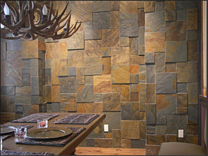 100% naturel de haute qualité Tandur Bale grès panneau mural carreaux placage pour la décoration de sol extérieur - Product Image 2