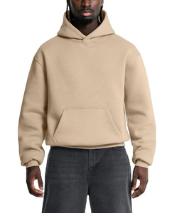 เสื้อมีฮู้ดผ้า50% โพลีเอสเตอร์300กรัมสำหรับผู้ชายขนาดใหญ่พิเศษพิมพ์โลโก้ขนาดพิเศษ50% ตามสั่ง - Product Image 1