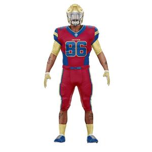 Conjunto de ropa deportiva personalizada para jóvenes, camisetas transpirables con cuello en V y rayas, camisetas de fútbol de béisbol con estampado por sublimación para exteriores - Product Image 4