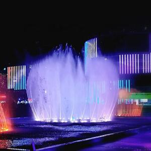 DISEÑO GRATUITO Fuente de Agua Musical para Jardín y Piscina, Grande, Moderna, con Luces LED, Fácil de Instalar, de Acero Inoxidable - Product Image 4