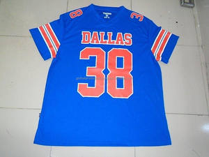 T-shirts Hip Hop Tricotés à Manches Courtes pour Hommes avec Motif Sérigraphié en Soie - Product Image 5