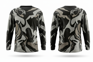 Jersey Deportivo de Motocross de Manga Larga con Camuflaje de Primera Calidad, Secado Rápido, Ligero y de Alto Rendimiento - Product Image 4