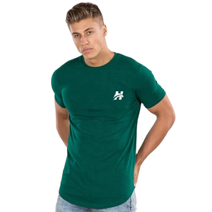 Camiseta de Verano para Hombre, 230g, 100% Algodón, Manga Corta, Estilo Vintage, Transpirable, Holgada, Lisa, al por Mayor - Product Image 1