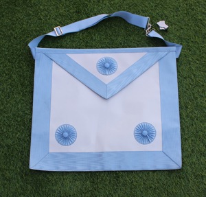 Delantal Masónico de Maestro Masón, Rito Francés, Ritos Modernos - Product Image 1