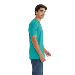 T-shirt décontracté à col rond et manches courtes Branf Of The Nect Level, respirant, colorblock, coupe confortable - Product Image 6