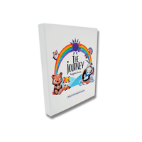 Libro de cuentos infantil con temática de perspectiva, libro de cartón con encuadernación perfecta, tapa dura, impresión en papel