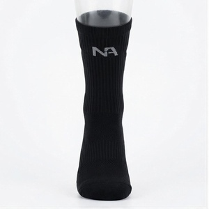 NA Crew <b>Socks</b> <b>Black</b> Breathable Running <b>Socks</b> for Adults - Product Image 1