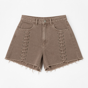 Shorts de Mezclilla Casuales para Mujer - Product Image 1