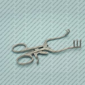 OR Grade Weitlaner Retractor 3X4 Blunt Prongs 5.5 Inch Self-Retaining Surgical Retractor Orthopedic & <b>Plastic</b> Surgery Instrument - Product Image 3