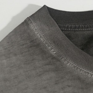 Camiseta Vintage Personalizada para Hombre, de Algodón Puro Ecológico, Cuello Redondo, Color Negro, Lavado Ácido - Product Image 6