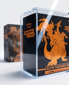 Modern Clear Acrylic Customized Pre-Assembled Anti-Rust Booster <b>Box</b> Magnetic Lid Polished Surface for - Product Image 2