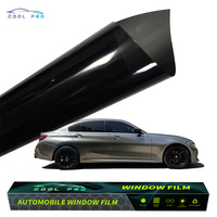 Film teinté pour vitres de voiture à prix d'usine, film solaire pour vitres de voiture à rejet thermique de 98%, film céramique nano pour vitres de voiture