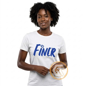 GREEK TREASURES Camisetas informales de jersey liso con letras bordadas para mujer de la hermandad Zeta Phi Beta, 100% algodón de alta calidad - Product Image 4