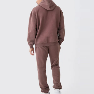 Top Quality Distressed Embroidery <b>Tracksuits</b> Custom Logo Distressed Embroidery <b>Tracksuits</b> Wholesale Price <b>Tracksuits</b> For Men - Product Image 2