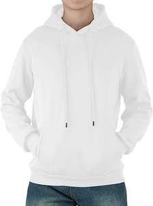 Men High Quality Cotton Fleece Thick Heavy Pullover Hoodie Custom Drop Shoulder Fleece Oversized Hoodie - Product Image 2