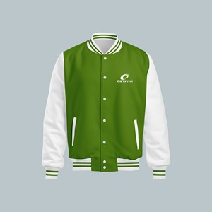 Wholesale Custom Logo Embossed Plus Size <b>Casual</b> <b>Summer</b> Woolen Windproof Baseball Varsity <b>Jacket</b> <b>Men</b> Sheep Fur Letterman - Product Image 1
