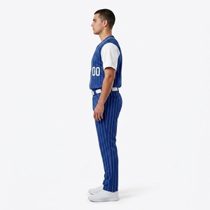 Customize High Quality New Design Baseball Uniform Top Team Wear Baseball Uniform <b>Set</b> Wholesale and Cheap Price Baseball Uniform - Product Image 4