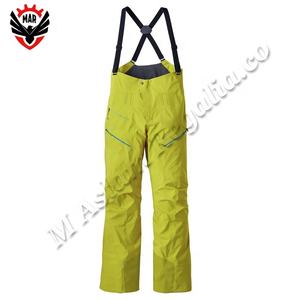 Pantalones con pechera de trabajo de alta visibilidad Traje de seguridad de cuero impermeable con características reflectantes Ropa de trabajo protectora - Product Image 2