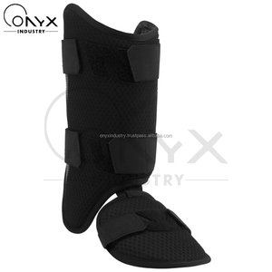 สนับแข้งเบสบอล ONYX INDUSTRY ระดับพรีเมียม ทำจากหนัง PU ป้องกันอย่างดี สายรัดปรับได้ ทนทาน เหมาะสำหรับการฝึกซ้อม - Product Image 2