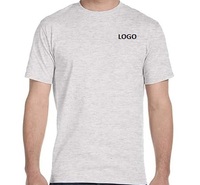 T-shirt personnalisé pour homme en coton tricoté 100 %, col rond, anti-boulochage, écologique, séchage rapide, pour les marques de vêtements