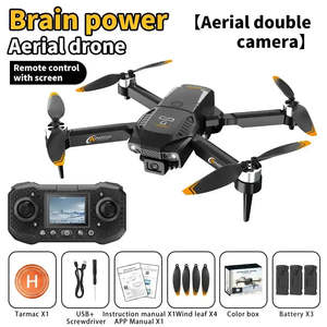 โดรน RC รุ่นเริ่มต้น F205 พร้อมระบบ Optical Flow Brushless Quadcopter ควบคุมผ่านหน้าจอ ระยะบิน 1 กม. สำหรับการถ่ายภาพทางอากาศ ตัวเครื่องทำจากพลาสติก - Product Image 5