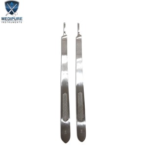 Cuchilla Quirúrgica de Grado Médico, Mango BP Tamaño 3L, Portacuchillas de Acero Inoxidable, Instrumentos Quirúrgicos - Product Image 1