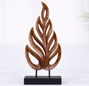 Nuevo diseño de árbol de aluminio de alta calidad, escultura de oro Vintage, objeto de mesa decorativo para decoraciones de hogar u oficina - Product Image 2
