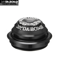 DABOMB MTB Aluminium CNC-Machined 4-in-1 Headset Sepeda Gunung Terintegrasi Internal 1.5" Desain Bantalan Luar Terintegrasi Tapered