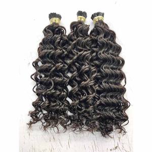 Extensiones de Cabello Humano I-Tip Sin Procesar, Pre-Adheridas con Queratina, Extensiones de Cabello Virgen Liso Natural, Paquetes de Extensiones con Punta Adhesiva - Product Image 6