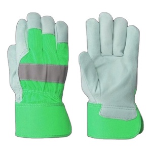 Gants de sécurité de qualité supérieure JNM SAFETY en cuir de vachette canadien certifiés CE, résistants aux vibrations et à la chaleur, pour travaux lourds - Product Image 2