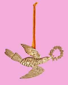 Brass Christmas Ornament <b>Star</b> Shape Handicraft Traditional Style Decor - Product Image 4