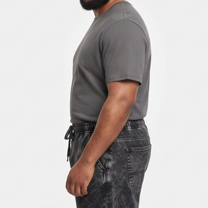 High Quality Denim Pants Vintage Washed Cotton <b>Jeans</b> <b>Men's</b> Outerwear Stonewashed Denim Pants <b>Men</b> <b>Drawstring</b> Waist Winter <b>Jeans</b> - Product Image 6