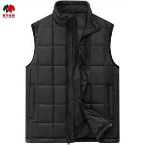 Gilets matelassés Ryan Pro Gear pour hommes, design personnalisé, rembourrage en polyester, tissu confortable avec logo personnalisé, design de poche - Product Image 1