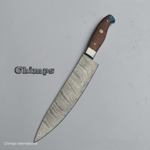 Cuchillo de Cocina Profesional de Acero Damasco Japonés de 8 Pulgadas, Estilo Vintage, Ecológico y Personalizado, en Oferta - Product Image 1