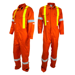 Combinaison de travail en sergé 100% coton, fabrication OEM, avec logo et taille personnalisés, fournie par l'usine, meilleure qualité - Product Image 4
