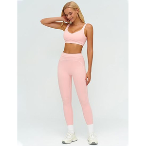 Nouveaux ensembles de yoga de créateurs, prix bas, toutes tailles disponibles, nouvelle arrivée, emballage personnalisé OEM, vêtements de sport et de fitness, ensembles de yoga pour femmes - Product Image 3