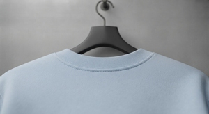 เสื้อสเวตเชิ้ตผู้ชายสีฟ้าอ่อน ผ้าฝ้าย ทรงหลวม คอกลม แบบถัก มีฮู้ด สำหรับใส่ลำลองในฤดูใบไม้ร่วง - Product Image 4