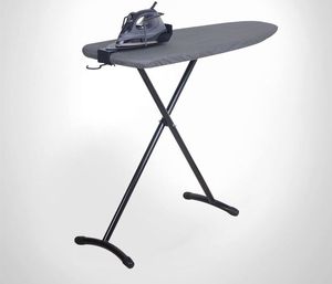 Table à repasser en métal de qualité supérieure avec un cadre robuste et une planche spacieuse pour des tâches de repassage confortables - Product Image 6