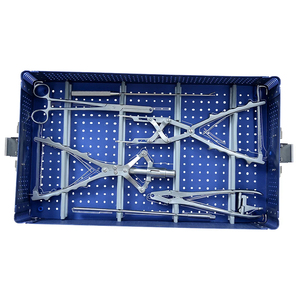 Kit d'instruments chirurgicaux pour la colonne vertébrale, pour la fixation, la décompression, la rétraction, la fusion, l'accès et la stabilisation vertébrale en chirurgie orthopédique - Product Image 3